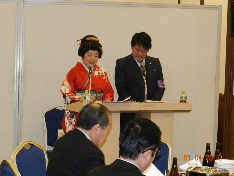 1月4日新春合同新年交礼会が開催されました
