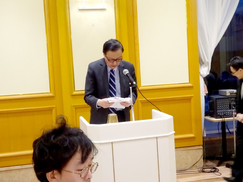 第一副会長Ｌ吉田より次期執行部に関する報告